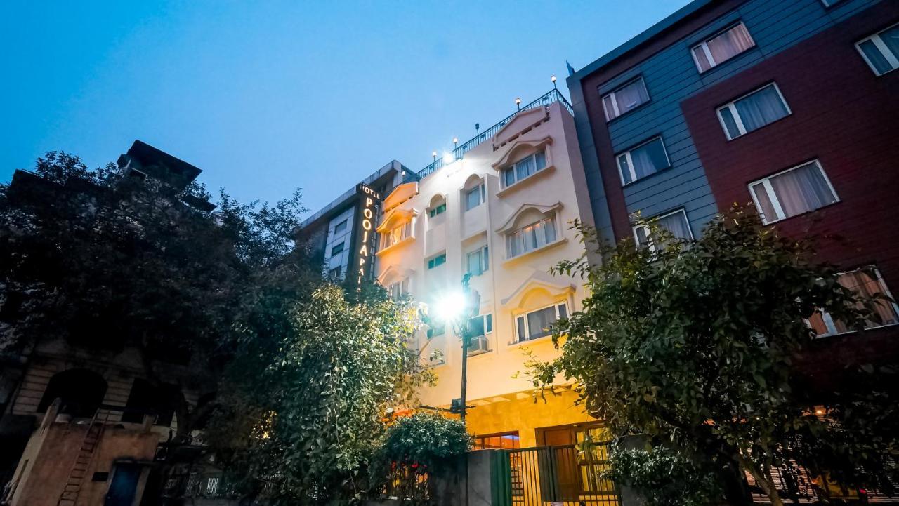 Hotel Pooja Palace New Delhi Exteriör bild